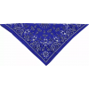 Bandana   COTTON NVY PAISLY