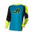 Bluza motocross Just1 J-Flex 2.0 Frontier Teal Black/Yellow Fluo thumb