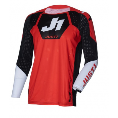 Bluza motocross Just1 J-Flex 2.0 District Red/Black/White