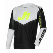 Bluza motocross Just1 J-Force Hexa Black/White/Yellow Fluo thumb