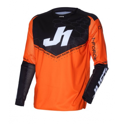 Bluza motocross Just1 J-Force Hexa Orange/Black