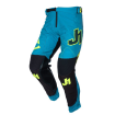 Pantaloni motocross  Just1 J-Flex 2.0 Frontier Teal Black/Yellow Fluo thumb