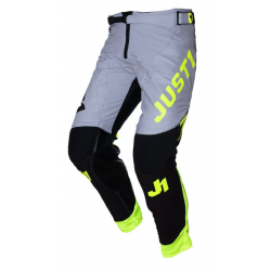 Pantaloni motocross  Just1 J-Flex 2.0 District Grey/Yellow Fluo/Black