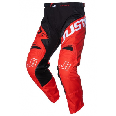 Pantaloni motocross  Just1 J-Force Hexa Red/Black/White
