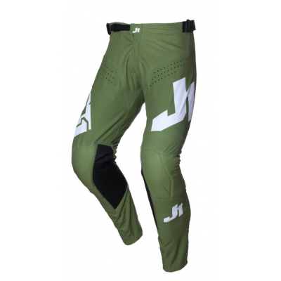 Pantaloni motocross  Just1 J-Essential Army Black/White