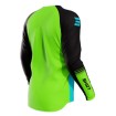 Bluza motocross pentru copii SHOT Raw Tracer Green thumb