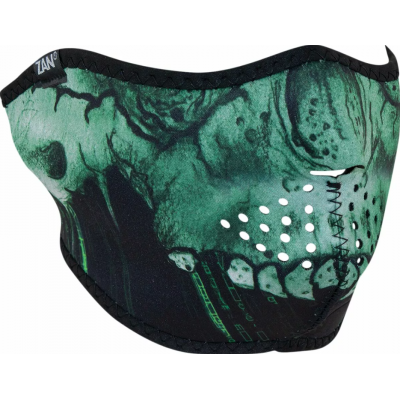 Masca HALF CYBER SKULL