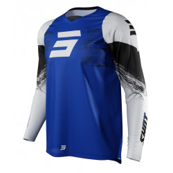 Bluza motocross  SHOT Burst Blue