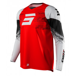Bluza motocross  SHOT Burst Red