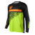 Bluza motocross pentru copii  SHOT Roll Green Orange thumb