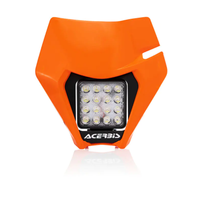 Masca cu far  ACERBIS VSL KTM EXC/EXC-F 20-23 Orange