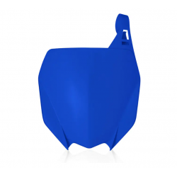 Placa numar fata ACERBIS Yamaha YZ250F 19-21, YZ450F 18-21 Blue