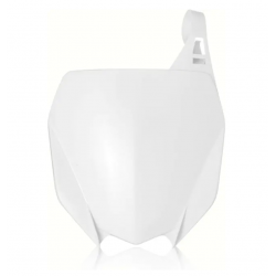 Placa numar fata  ACERBIS Yamaha YZ250F 19-24, YZ450F 18-22 White
