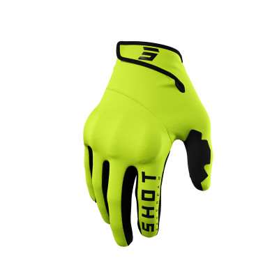 Manusi motocross  SHOT Trainer Ce 2.0 Neon Yellow