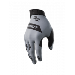 Manusi motocross SHOT Race Grey