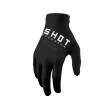 Manusi motocross  SHOT Raw Black thumb