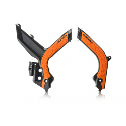 Protector pentru ramă ACERBIS X-Grip KTM EXC 150/250/300 TPI 20-23, EXC-F 250/350/450/500 20-23 Black/Orange