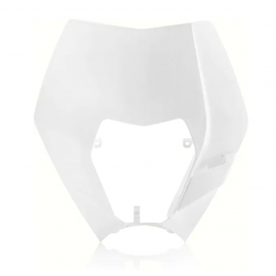 Plastic pentru far ACERBIS KTM EXC/EXC-F 08-13 White