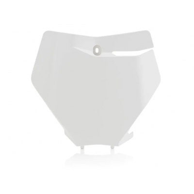 Placa numar fata  ACERBIS KTM SX125/250 19-22, SX-F250/350/450 19-22 White
