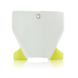 Placa numar fata  ACERBIS Husqvarna FC250/350/450 19-22, TC125/250 19-22 White/Yellow Placa numar fata  ACERBIS Husqvarna FC250/350/450 19-22, TC125/250 19-22 White/Yellow