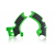 Protectie rama  ACERBIS X-Grip Kawasaki KX250F 15-20 Green thumb