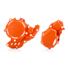 Kit protectii motor  ACERBIS X-Power за KTM/ Husqvarna EXC-F/FE 250/350 17-23; GasGas EC250/350F 21-23 Orange