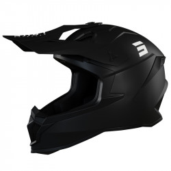 Cască motocross SHOT Lite Solid Black Matt 2.0