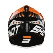 Casca motocross  SHOT Lite Fury Black Neon Orange Glossy thumb