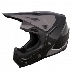 Cască motocross  SHOT Comp Black Matt & Glossy