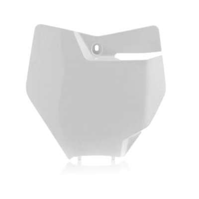 Placa numar fata ACERBIS KTM SX/SX-F 16-18 White