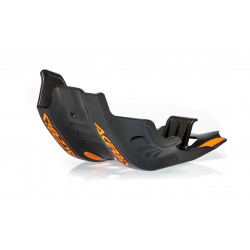 Protectie motor  ACERBIS KTM EXC-F450/500 17-18 Black/Orange Protectie motor  ACERBIS KTM EXC-F450/500 17-18 Black/Orange