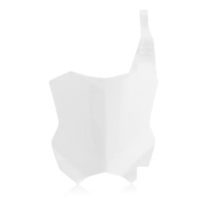 Placa numar fata ACERBIS Kawasaki KX250F 17-25, KX450F 16-25 White