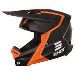 Cască Motocross SHOT Furious Reflex Orange Matt