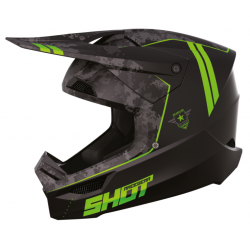 Casca motocross  SHOT Furious Army Green Matt Casca motocross  SHOT Furious Army Green Matt