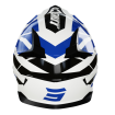 Casca motocross SHOT Pulse Revenge White Blue Black Glossy thumb