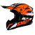 Casca motocross SHOT Pulse Revenge Black Orange White Glossy thumb