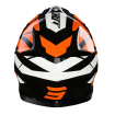 Casca motocross SHOT Pulse Revenge Black Orange White Glossy Casca motocross SHOT Pulse Revenge Black Orange White Glossy thumb