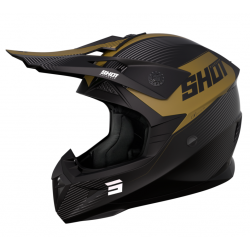 Casca motocross  Shot Pulse Line Gold Matt Casca motocross  Shot Pulse Line Gold Matt