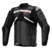 Geacă de piele ALPINESTARS ATEM V5 BLACK/WHITE thumb