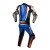 Combinezon de piele ALPINESTARS RACING ABSOLUTE V2 BLACK/FLUO BLUE thumb