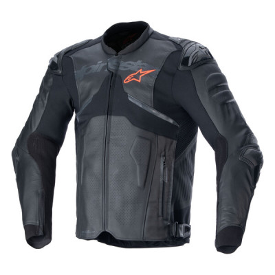 Geacă de piele  ALPINESTARS ATEM V5 BLACK
