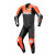Combinezon de piele ALPINESTARS Missile Ward 1pc Black/Fluo Red thumb