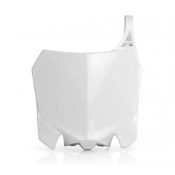 Placa numar fata  ACERBIS Honda CRF250R 14-17, CRF450R 13-16 White