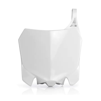 Placa numar fata  ACERBIS Honda CRF250R 14-17, CRF450R 13-16 White