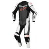 Combinezon de piele pentru copii ALPINESTARS GP FORCE LURV 2PC BK/FLUO RED/WH