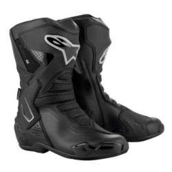 Cizme pentru femei  ALPINESTARS STELLA SMX-6 V3 DRYSTAR BLACK/SILVER Cizme pentru femei  ALPINESTARS STELLA SMX-6 V3 DRYSTAR BLACK/SILVER