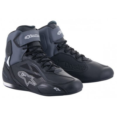 Ghete moto ALPINESTARS FASTER-3 DRYSTAR BLACK/GREY