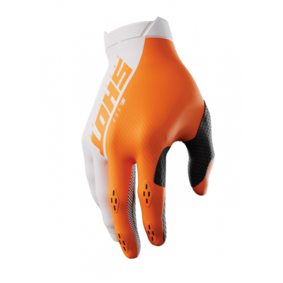 Manusi motocross SHOT Lite Neon Orange