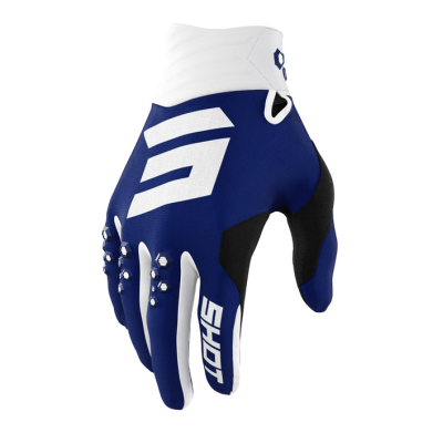 Manusi motocross  SHOT Contact Blue