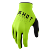 Manusi motocross pentru copii  Shot Raw Green thumb
